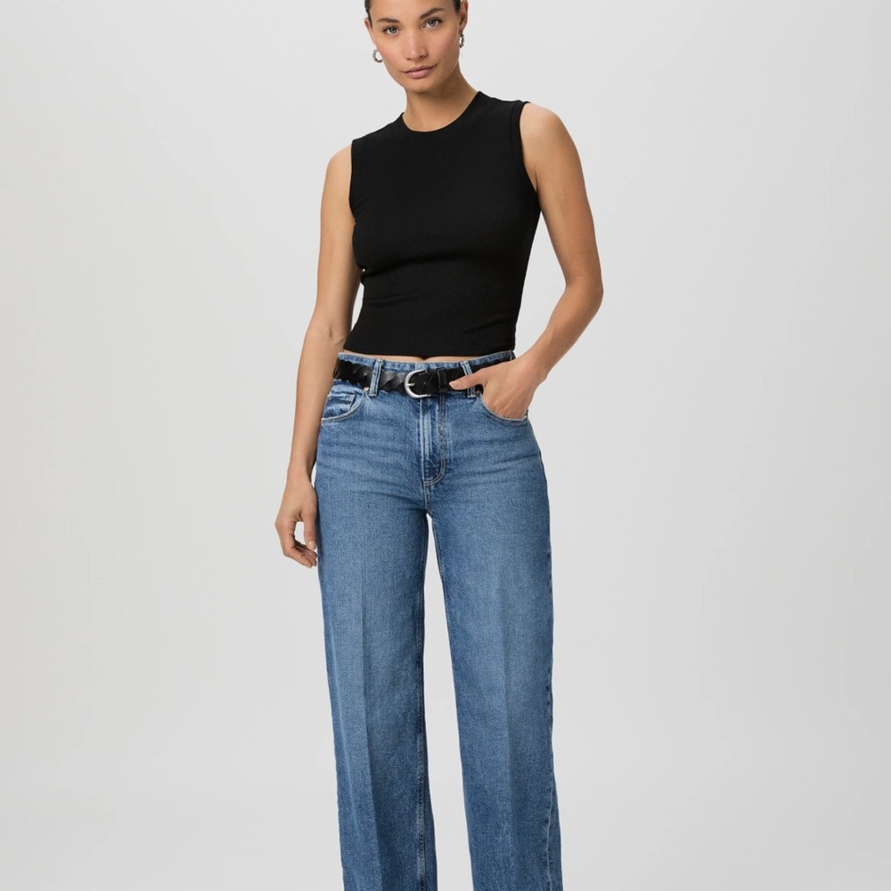 Paige Sasha Wide Leg Jeans